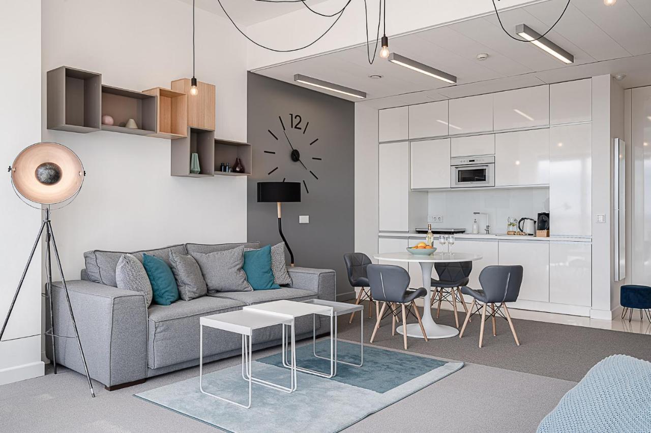Rentplanet - Apartament Sky Tower Wrocław Eksteriør billede